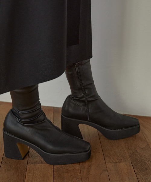 ACYM(アシーム)の「Betty socks fit ブーツ(ブーツ・レディース・ブラック・SMALL/MEDIUM/LARGE)」の13枚目の写真