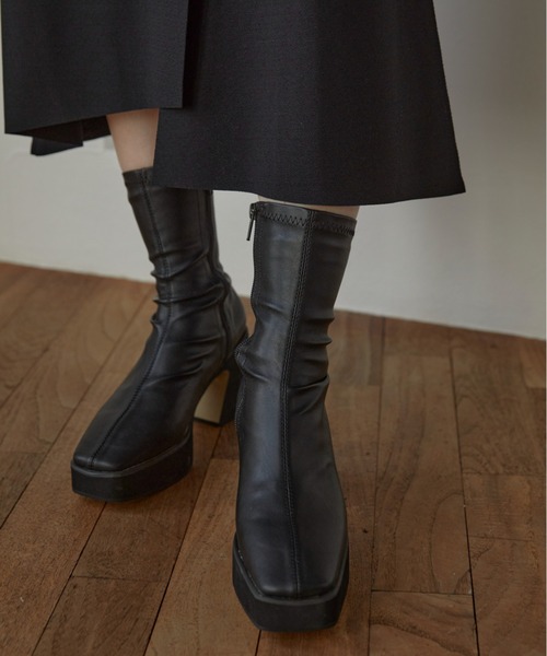 ACYM(アシーム)の「Betty socks fit ブーツ(ブーツ・レディース・ブラック・SMALL/MEDIUM/LARGE)」の11枚目の写真