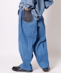 LONELY(論理)/ロンリー BONTAN BAGGY DENIM PANTS デニムパンツ