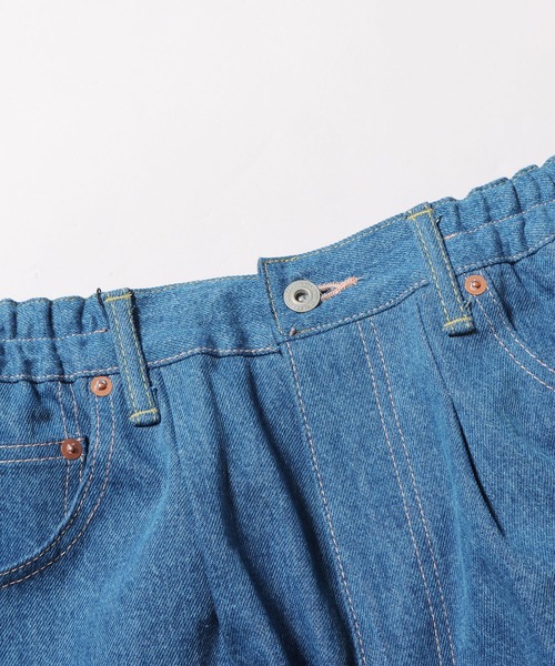 LONELY/論理（ロンリー）の「LONELY(論理)/ロンリー BONTAN BAGGY DENIM PANTS デニムパンツ（デニムパンツ・メンズ・ブルー・M/L）」の4枚目の写真