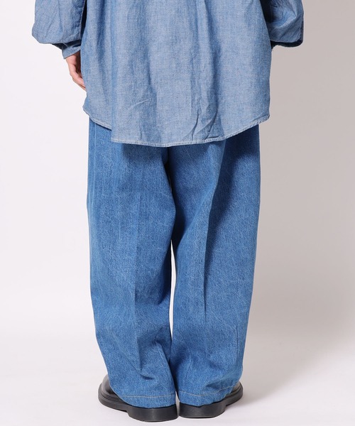 LONELY/論理（ロンリー）の「LONELY(論理)/ロンリー BONTAN BAGGY DENIM PANTS デニムパンツ（デニムパンツ・メンズ・ブルー・M/L）」の3枚目の写真