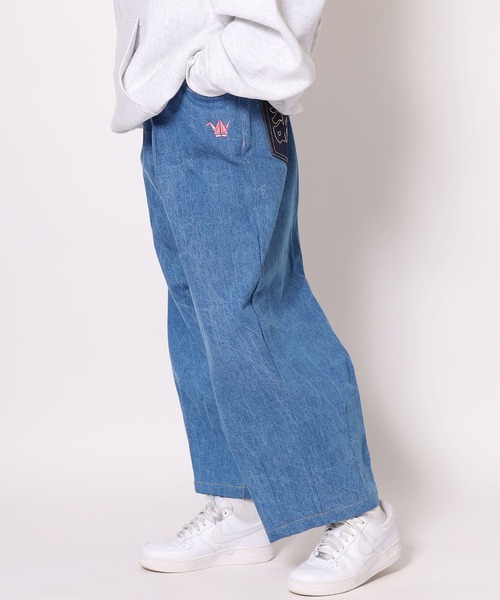LONELY/論理（ロンリー）の「LONELY(論理)/ロンリー BONTAN BAGGY DENIM PANTS デニムパンツ（デニムパンツ・メンズ・ブルー・M/L）」の19枚目の写真