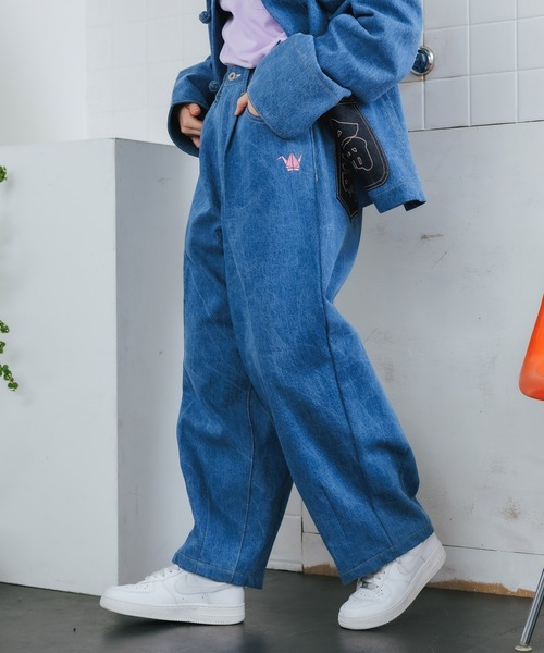 LONELY/論理（ロンリー）の「LONELY(論理)/ロンリー BONTAN BAGGY DENIM PANTS デニムパンツ（デニムパンツ・メンズ・ブルー・M/L）」の16枚目の写真