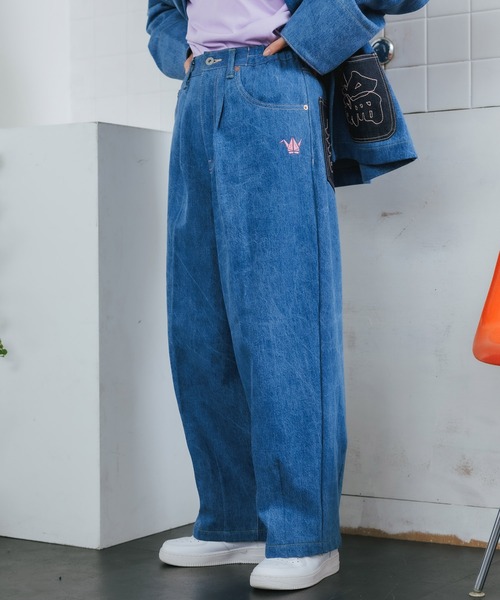 LONELY/論理（ロンリー）の「LONELY(論理)/ロンリー BONTAN BAGGY DENIM PANTS デニムパンツ（デニムパンツ・メンズ・ブルー・M/L）」の15枚目の写真
