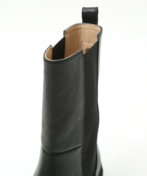 Au BANNISTER（オゥバニスター）の「【販売店舗限定】トラックソールサイドゴアブーツ（ブーツ・レディース・ブラック/カーキ・38/37/39/36/35）」の12枚目の写真