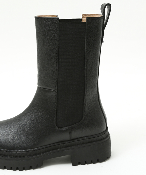 Au BANNISTER（オゥバニスター）の「【販売店舗限定】トラックソールサイドゴアブーツ（ブーツ・レディース・ブラック/カーキ・38/37/39/36/35）」の11枚目の写真