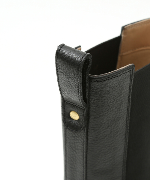 Au BANNISTER（オゥバニスター）の「【販売店舗限定】トラックソールサイドゴアブーツ（ブーツ・レディース・ブラック/カーキ・38/37/39/36/35）」の8枚目の写真