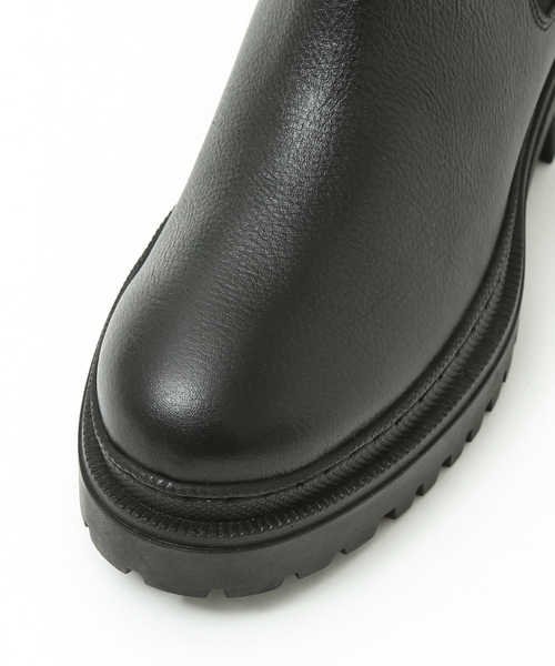 Au BANNISTER（オゥバニスター）の「【販売店舗限定】トラックソールサイドゴアブーツ（ブーツ・レディース・ブラック/カーキ・38/37/39/36/35）」の13枚目の写真