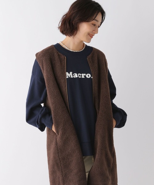 LEPSIM（レプシィム）の「アソートロゴスウェット　165194（スウェット・レディース・レッド/オフホワイト/ライトグレー/ダークネイビー・FREE）」の4枚目の写真