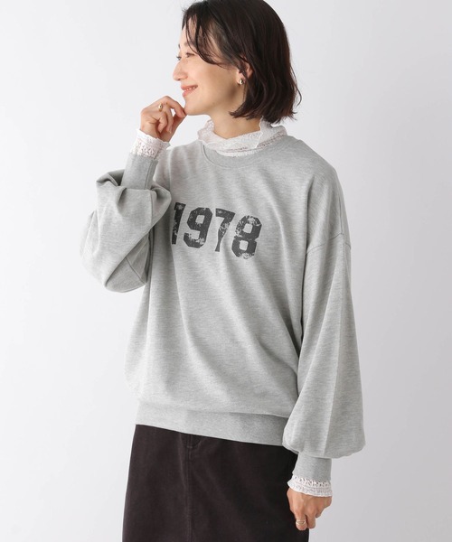 LEPSIM（レプシィム）の「アソートロゴスウェット　165194（スウェット・レディース・レッド/オフホワイト/ライトグレー/ダークネイビー・FREE）」の16枚目の写真