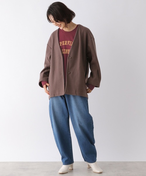 LEPSIM（レプシィム）の「アソートロゴスウェット　165194（スウェット・レディース・レッド/オフホワイト/ライトグレー/ダークネイビー・FREE）」の21枚目の写真