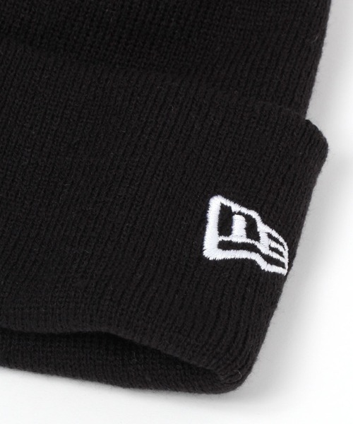 BAYFLOW（ベイフロー）の「【NEW ERA(ニューエラ)】別注NYポンポンニット（ニットキャップ/ビーニー・レディース・ベージュ/ブラック/クリアブルー・FREE）」の5枚目の写真