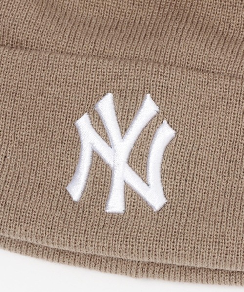 BAYFLOW（ベイフロー）の「【NEW ERA(ニューエラ)】別注NYポンポンニット（ニットキャップ/ビーニー・レディース・ベージュ/ブラック/クリアブルー・FREE）」の6枚目の写真