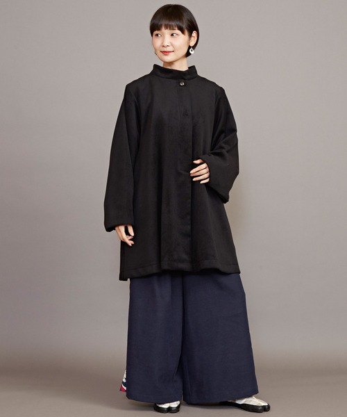 カヤ（カヤ）の「【カヤ】隠れ色八掛コート（その他アウター・レディース・スミクロ/グリーン/アイボリー/レッド/ホワイト系その他・FREE）」の22枚目の写真