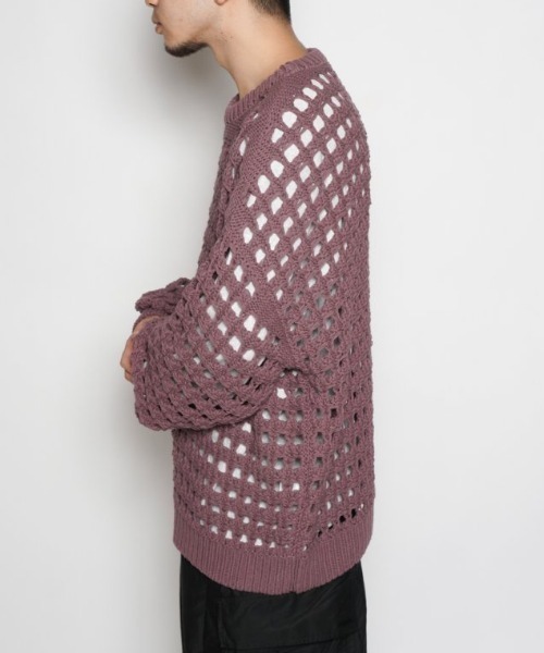 乱痴気　CROCHET SWEATER 乱痴気（ランチキ）の「CROCHET SWEATER（ニット/セーター
