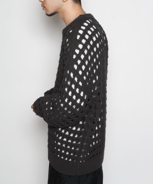 乱痴気（ランチキ）の「CROCHET SWEATER（ニット/セーター