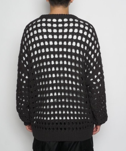 乱痴気　CROCHET SWEATER 乱痴気（ランチキ）の「CROCHET SWEATER（ニット/セーター