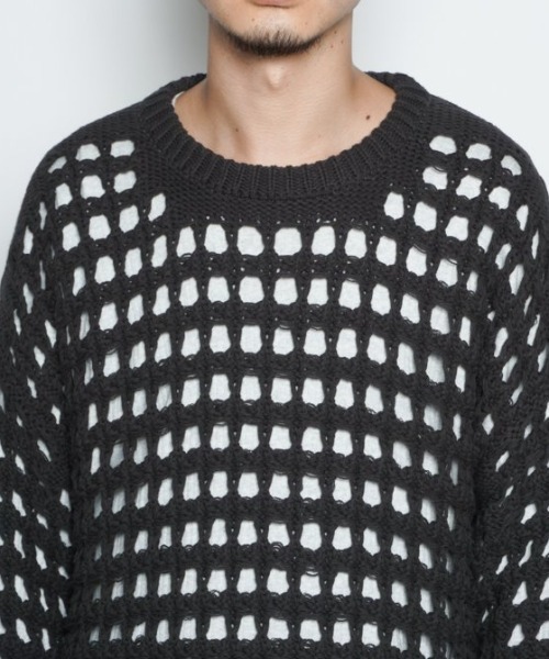 乱痴気　CROCHET SWEATER 乱痴気（ランチキ）の「CROCHET SWEATER（ニット/セーター