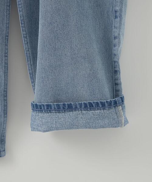 CITEN（シテン）の「＜CITEN＞エクストラワイドレッグ ジーンズ（デニムパンツ・メンズ・コバルトブルー/ブラック・M/L）」の18枚目の写真