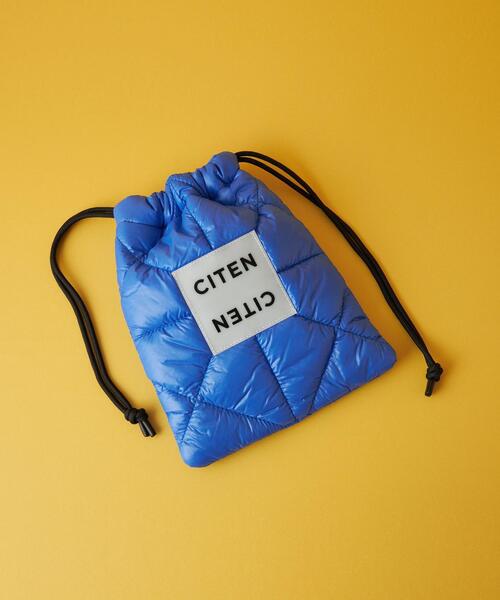 CITEN（シテン）の「＜CITEN＞パデッド キンチャクバッグ（ハンドバッグ・レディース・ロイヤルブルー/ピンク/ホワイト/ブラック/シルバー・FREE）」の17枚目の写真