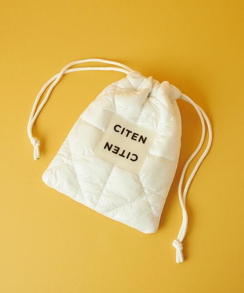 CITEN（シテン）の「＜CITEN＞パデッド キンチャクバッグ（ハンドバッグ・レディース・ロイヤルブルー/ピンク/ホワイト/ブラック/シルバー・FREE）」の16枚目の写真