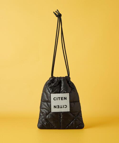 CITEN（シテン）の「＜CITEN＞パデッド キンチャクバッグ（ハンドバッグ・レディース・ロイヤルブルー/ピンク/ホワイト/ブラック/シルバー・FREE）」の9枚目の写真