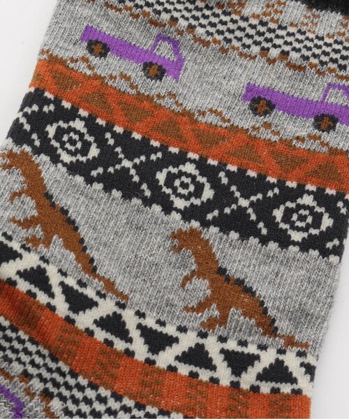 BREEZE（ブリーズ）の「クリスマスソックス（ソックス/靴下・キッズ・グリーン/サックスブルー/グレー/レッド/ネイビー・15 /18/21）」の15枚目の写真