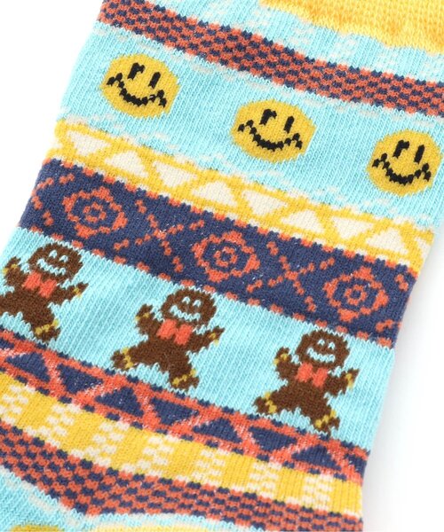 BREEZE（ブリーズ）の「クリスマスソックス（ソックス/靴下・キッズ・グリーン/サックスブルー/グレー/レッド/ネイビー・15 /18/21）」の17枚目の写真