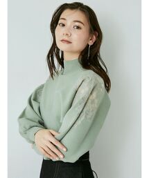 LAGUNAMOON | ショルダーエンブロイダリーニットプルオーバー(ニット/セーター)