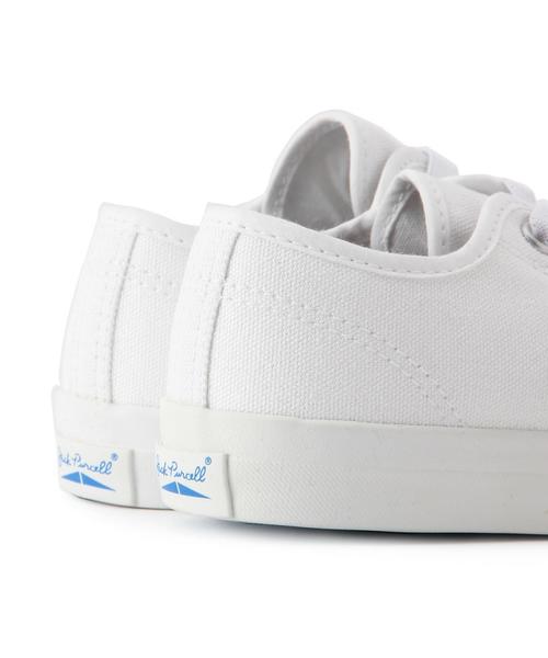 CONVERSE（コンバース）の「[CONVERSE]コンバース ジャックパーセル スリップ15cm～19cmtvl214 tvlkids1 ◆（スニーカー・キッズ・ホワイト/オレンジ・17cm/19cm/18cm/15cm/16cm）」の4枚目の写真