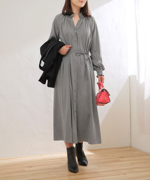 シャーリングスキッパーワンピース ワンピース La Totalite ラトータリテ のファッション通販 Zozotown