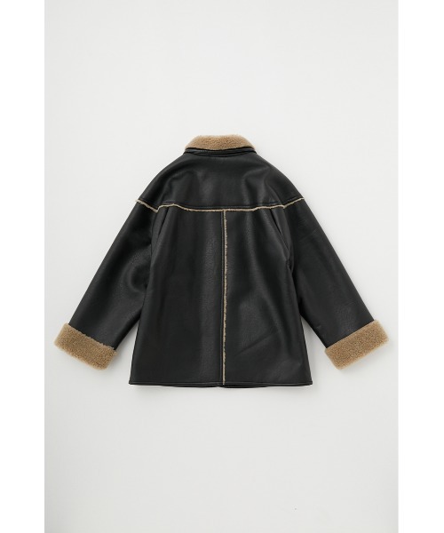 moussy BONDING BAL COLLAR ジャケット MOUSSY（マウジー）の「BONDING BAL COLLAR ジャケット