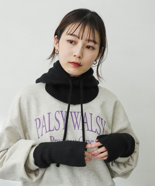 SENSE OF PLACE by URBAN RESEARCH(センスオブプレイスバイアーバンリサーチ)の「バラクラバ(ニットキャップ/ビーニー・レディース・ブラック/グリーン/アイボリー・ONE)」の17枚目の写真