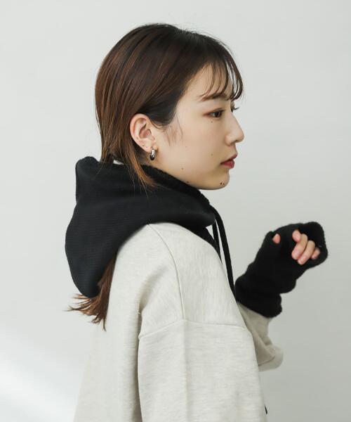 SENSE OF PLACE by URBAN RESEARCH(センスオブプレイスバイアーバンリサーチ)の「バラクラバ(ニットキャップ/ビーニー・レディース・ブラック/グリーン/アイボリー・ONE)」の18枚目の写真