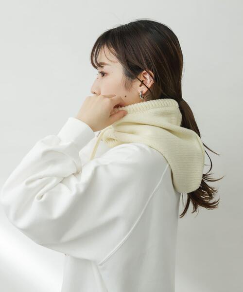 SENSE OF PLACE by URBAN RESEARCH(センスオブプレイスバイアーバンリサーチ)の「バラクラバ(ニットキャップ/ビーニー・レディース・ブラック/グリーン/アイボリー・ONE)」の14枚目の写真