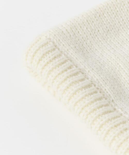 SENSE OF PLACE by URBAN RESEARCH(センスオブプレイスバイアーバンリサーチ)の「バラクラバ(ニットキャップ/ビーニー・レディース・ブラック/グリーン/アイボリー・ONE)」の16枚目の写真