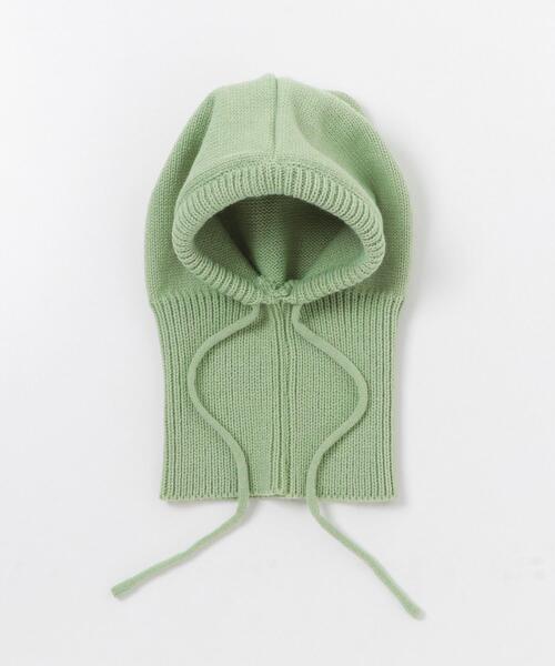 SENSE OF PLACE by URBAN RESEARCH(センスオブプレイスバイアーバンリサーチ)の「バラクラバ(ニットキャップ/ビーニー・レディース・ブラック/グリーン/アイボリー・ONE)」の8枚目の写真