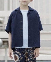 ARCH & LINE | リネン混 半袖オープンカラーシャツ LINEN/RAYON OPEN COLLAR SHIRT(シャツ/ブラウス)