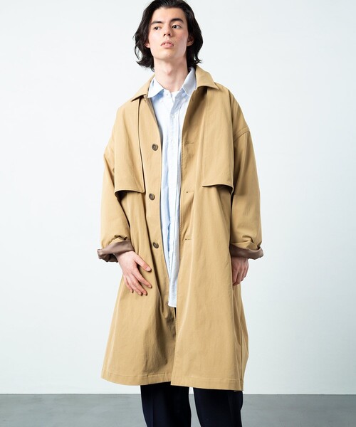 FREAK'S STORE（フリークスストア）の「トレンチコート（トレンチコート・メンズ・ベージュ・LARGE）」の4枚目の写真