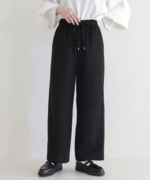 fredy emue | 起毛イージーセミワイドパンツ(スラックス)