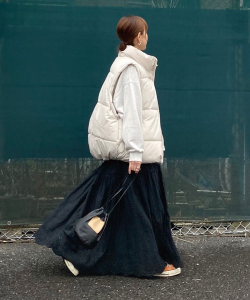 CORNERS by KR（コーナーズバイケーアール）の「【CORNERS by KR 】コットンレーススカート（スカート・レディース・オフホワイト/ブラック・M/S）」の12枚目の写真