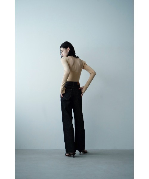 CLANE（クラネ）の「BACK OPEN KNIT BODYSUIT（その他アンダーウェア