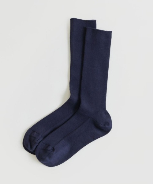 THE SHINZONE（ザ　シンゾーン）の「MILITARY　SOCKS（ソックス/靴下・レディース・ホワイト/オレンジ/グレー/カーキ/レッド/レッド系その他/ネイビー・FREE）」の4枚目の写真