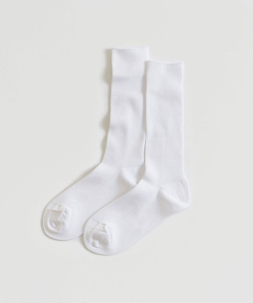 THE SHINZONE（ザ　シンゾーン）の「MILITARY　SOCKS（ソックス/靴下・レディース・ホワイト/オレンジ/グレー/カーキ/レッド/レッド系その他/ネイビー・FREE）」の2枚目の写真