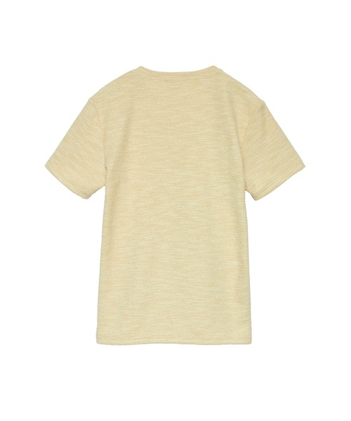 TORNADO MART(トルネードマート)の「TORNADO MART∴スラブツィードジャージー半袖カットソー(Tシャツ/カットソー・メンズ・ホワイト/ブラック/イエロー・L/LL/M)」の4枚目の写真