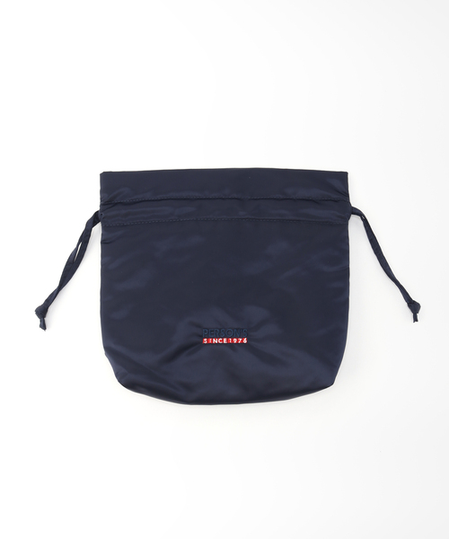 B.C STOCK(ベーセーストック)の「【PERSON'S/パーソンズ】 NYLON BAG(クラッチバッグ・レディース・ベージュ/ネイビー・FREE)」の6枚目の写真
