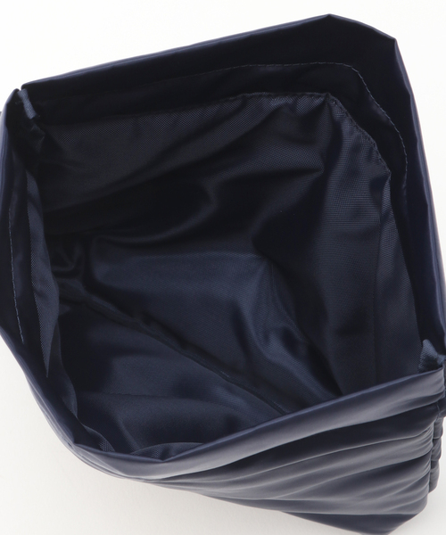 B.C STOCK(ベーセーストック)の「【PERSON'S/パーソンズ】 NYLON BAG(クラッチバッグ・レディース・ベージュ/ネイビー・FREE)」の4枚目の写真
