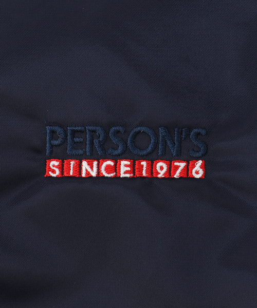 B.C STOCK(ベーセーストック)の「【PERSON'S/パーソンズ】 NYLON BAG(クラッチバッグ・レディース・ベージュ/ネイビー・FREE)」の5枚目の写真