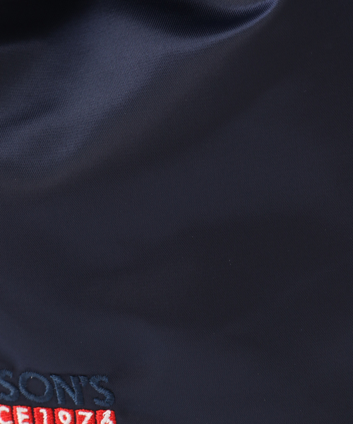 B.C STOCK(ベーセーストック)の「【PERSON'S/パーソンズ】 NYLON BAG(クラッチバッグ・レディース・ベージュ/ネイビー・FREE)」の13枚目の写真