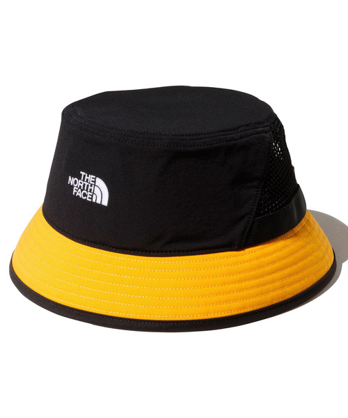THE NORTH FACE（ザノースフェイス）の「THE NORTH FACE/ザ・ノース・フェイス ハット CAMP MESH HAT メッシュハット NN02232（ハット・メンズ・カーキ/ブラック/ブラック×ゴールド/ブラック×パープル・L/S）」の3枚目の写真